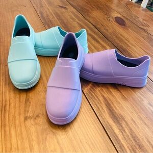 Gales+ Smart PPE Lavender & Mint Extra-light Comfort Nursing Shoes NWOB